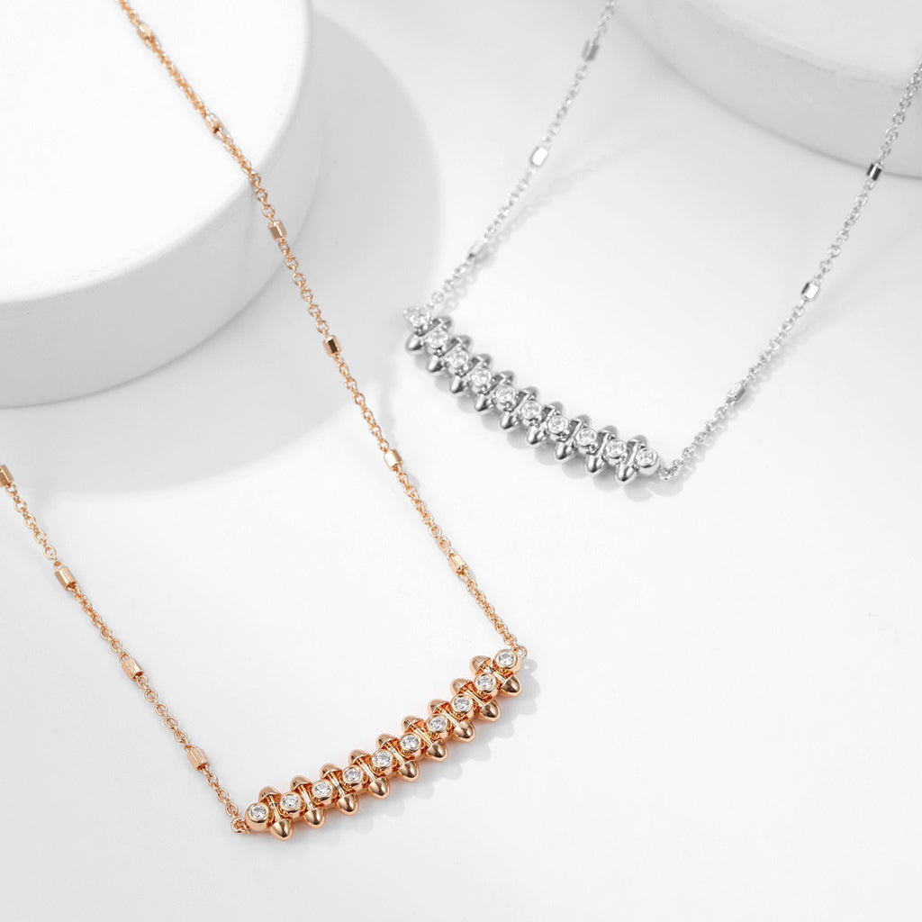 [Resenly Jewelry]CLASH  MEDIUM DIAMOND NECKLACE