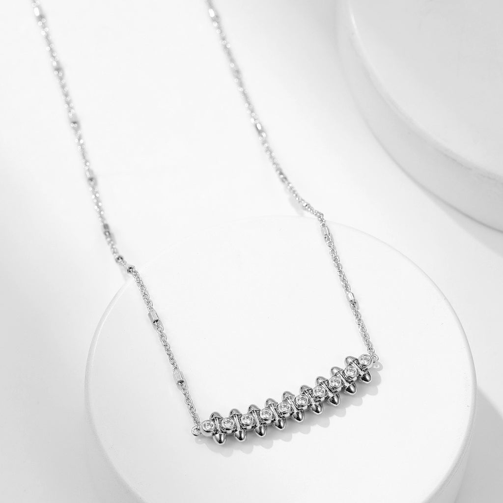 [Resenly Jewelry]CLASH  MEDIUM DIAMOND NECKLACE