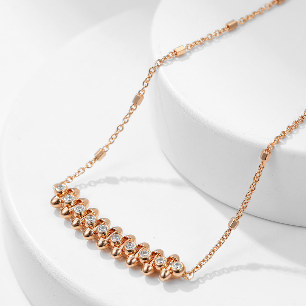 [Resenly Jewelry]CLASH  MEDIUM DIAMOND NECKLACE