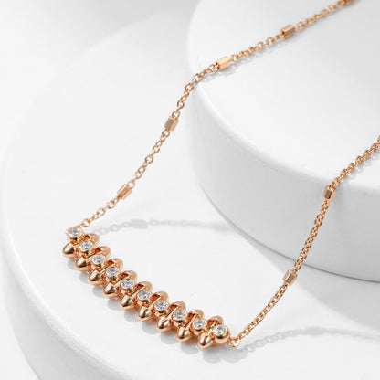 [Resenly Jewelry]CLASH  MEDIUM DIAMOND NECKLACE