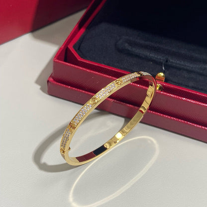 [Resenly Jewelry]LOVE BRACELET 3.65MM DIAMOND-PAVED
