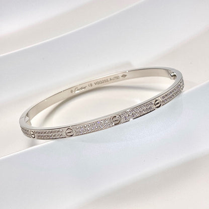 [Resenly Jewelry]LOVE BRACELET 3.65MM DIAMOND-PAVED