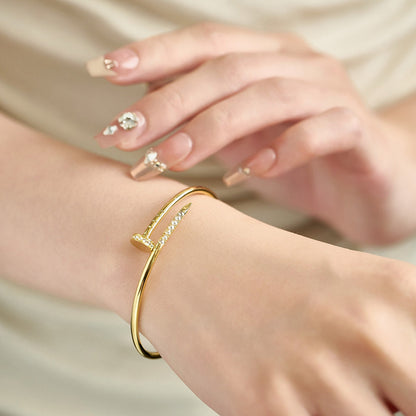 [Resenly Jewelry]JUSTE BRACELET 2.5MM DIAMONDS