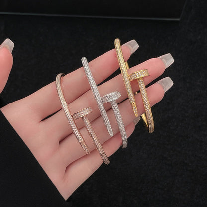 [Resenly Jewelry]JUSTE BRACELET 3.5MM ALL DIAMONDS