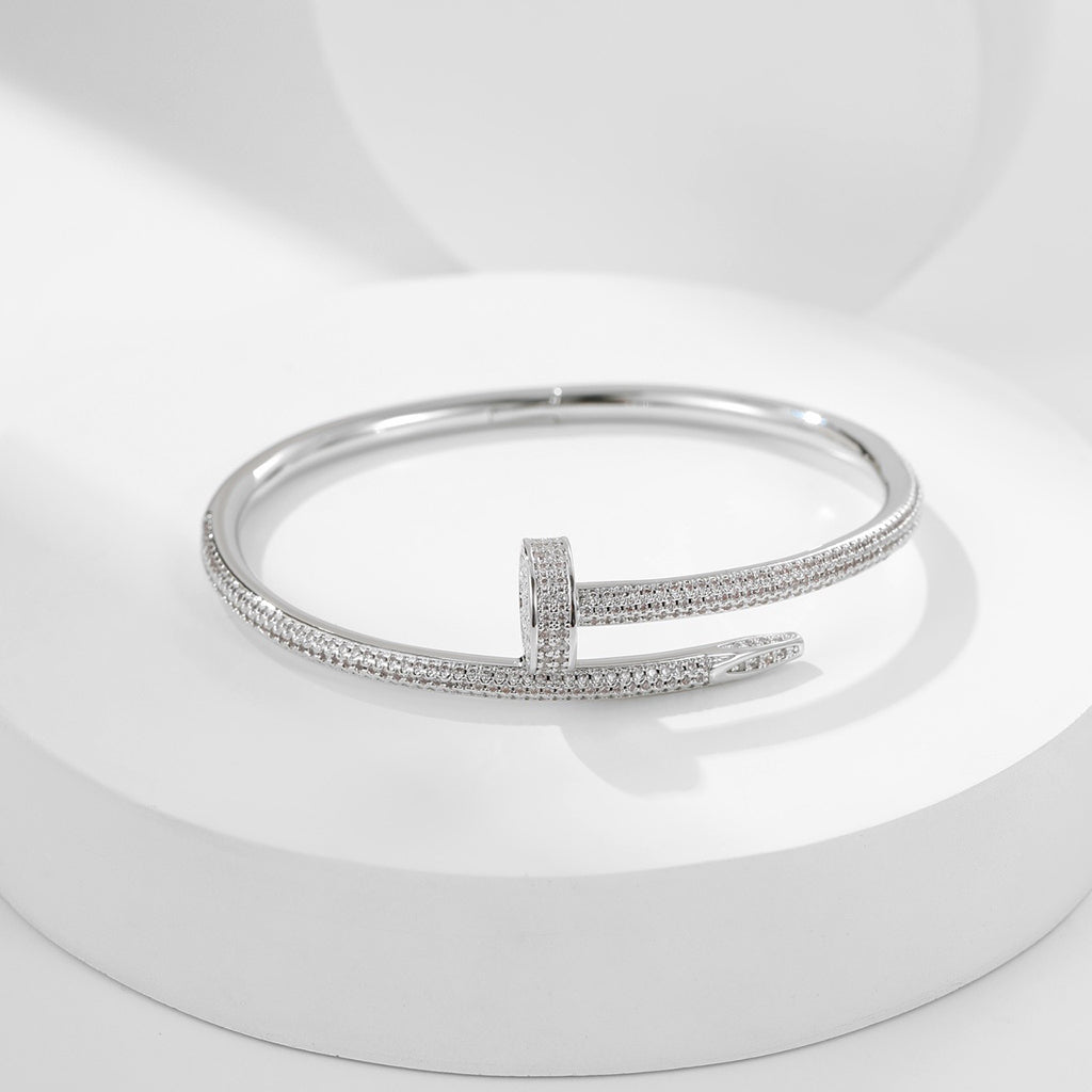 [Resenly Jewelry]JUSTE BRACELET 3.5MM ALL DIAMONDS