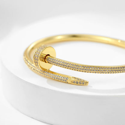 [Resenly Jewelry]JUSTE BRACELET 3.5MM ALL DIAMONDS