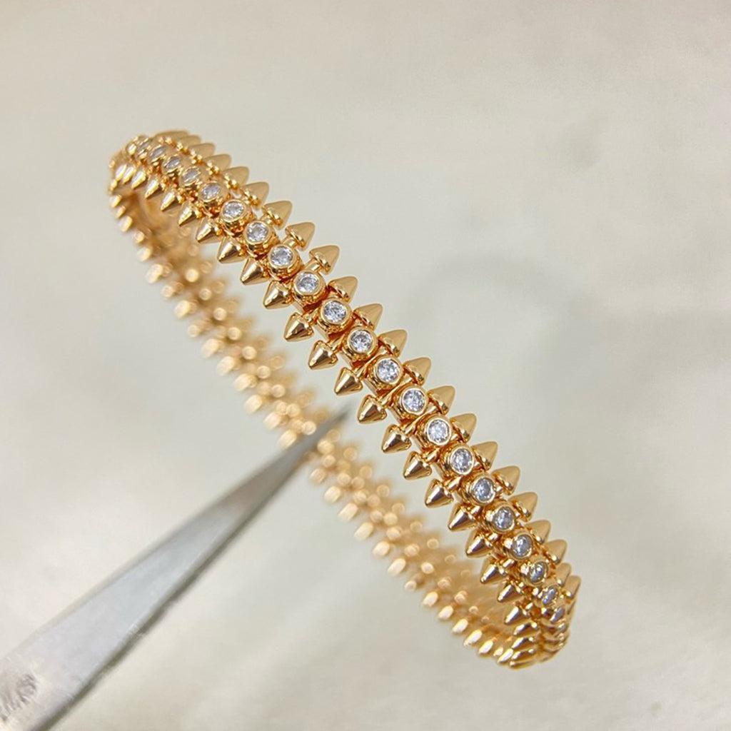 [Resenly Jewelry]CLASH  BRACELET 8MM DIAMONDS