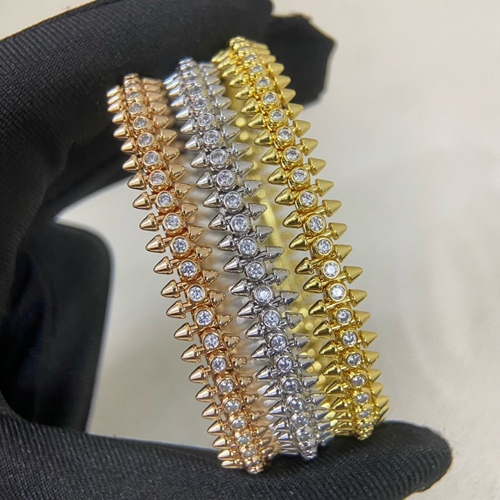 [Resenly Jewelry]CLASH  BRACELET 8MM DIAMONDS