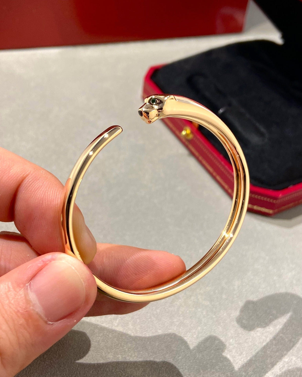 [Resenly Jewelry]PANTHERE OPEN BRACELET