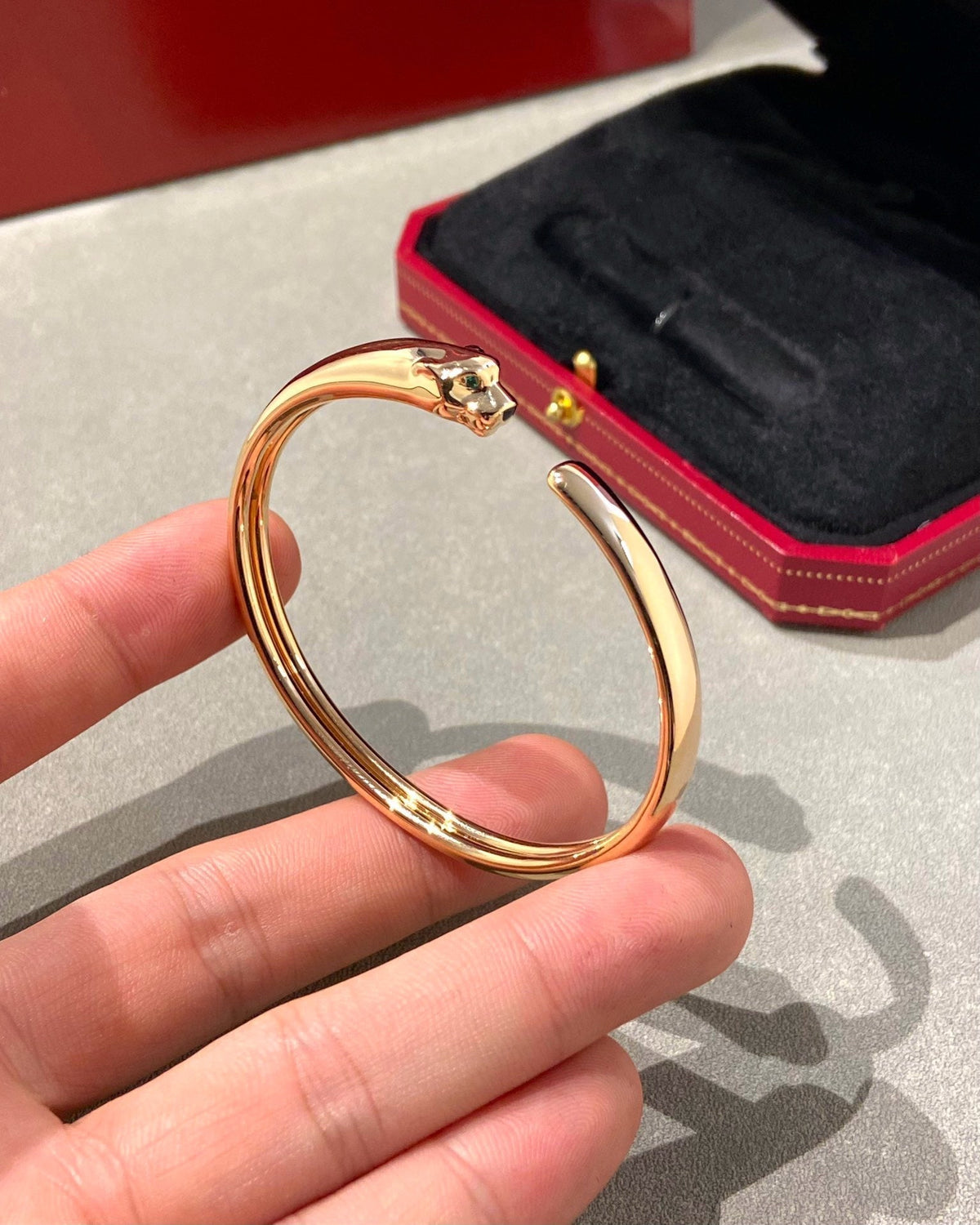 [Resenly Jewelry]PANTHERE OPEN BRACELET