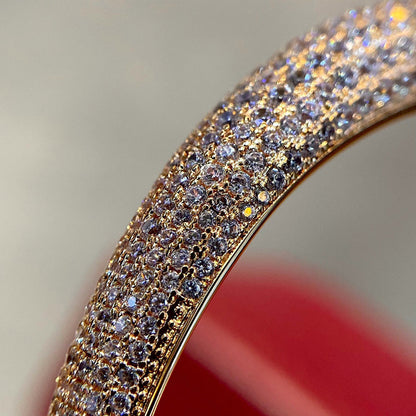 [Resenly Jewelry]PANTHERE HALF DIAMOND OPEN BRACELET