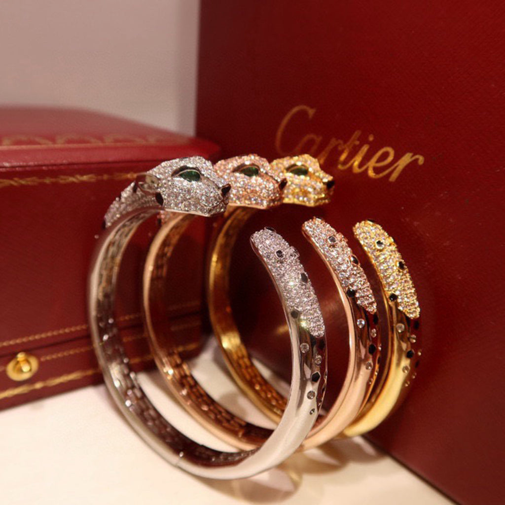 [Resenly Jewelry]PANTHERE BIG BRACELET DIAMONDS