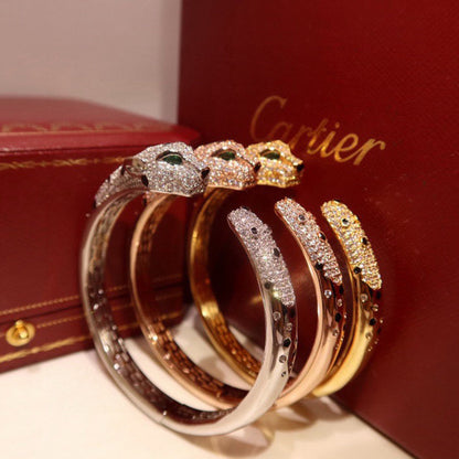 [Resenly Jewelry]PANTHERE BIG BRACELET DIAMONDS