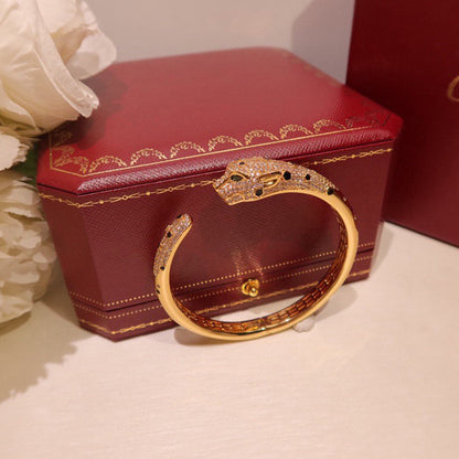 [Resenly Jewelry]PANTHERE BIG BRACELET DIAMONDS
