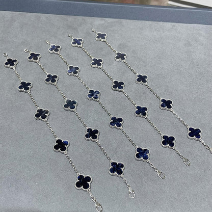 [Resenly Jewelry]CLOVER 5 MOTIF PIETERSITE BRACELET COLLECTION