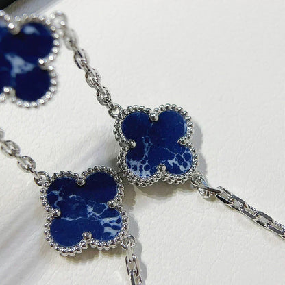 [Resenly Jewelry]CLOVER 5 MOTIF PIETERSITE BRACELET COLLECTION