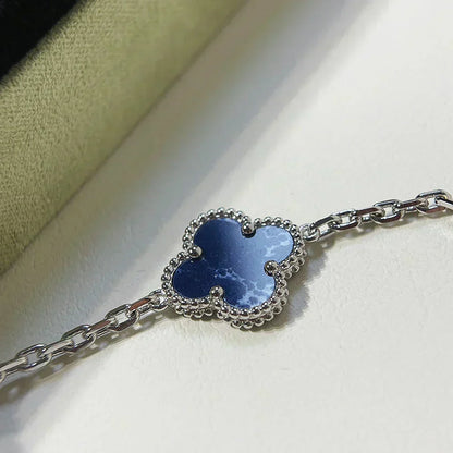 [Resenly Jewelry]CLOVER 5 MOTIF PIETERSITE BRACELET COLLECTION