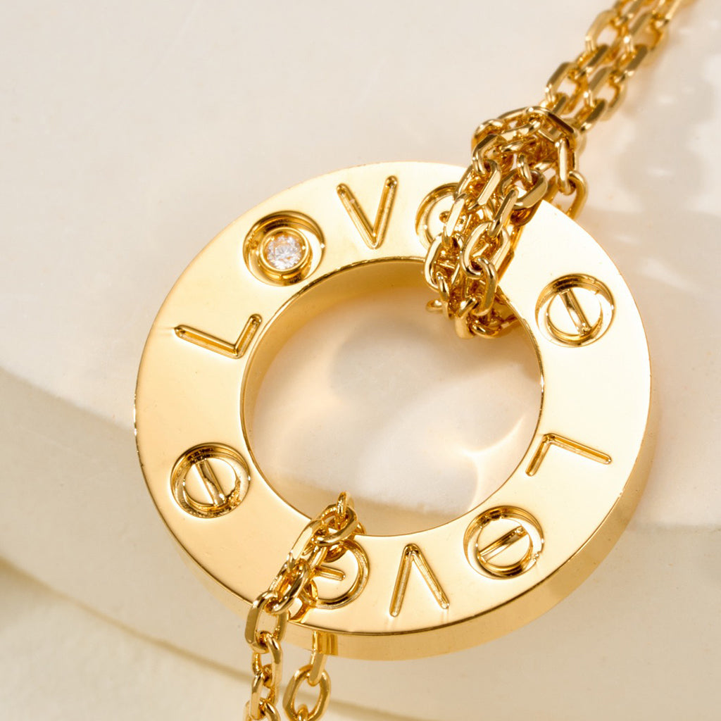 [Resenly Jewelry]LOVE BRACELET 2 DIAMOND