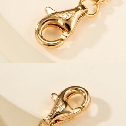 [Resenly Jewelry]LOVE DOUBLE RING FULL DIAMOND BRACELET