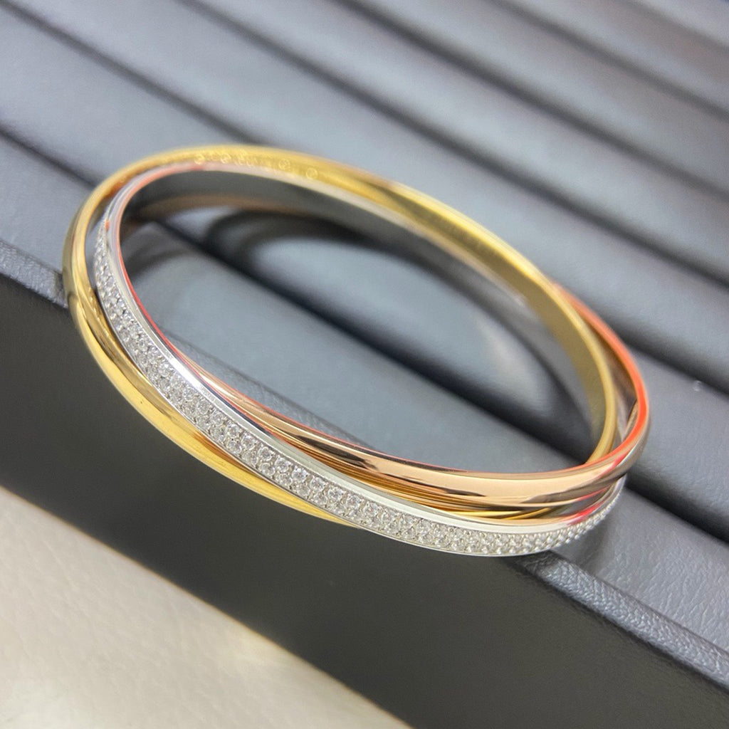 [Resenly Jewelry]TRINITY 2.8MM SMALL BRACELET
