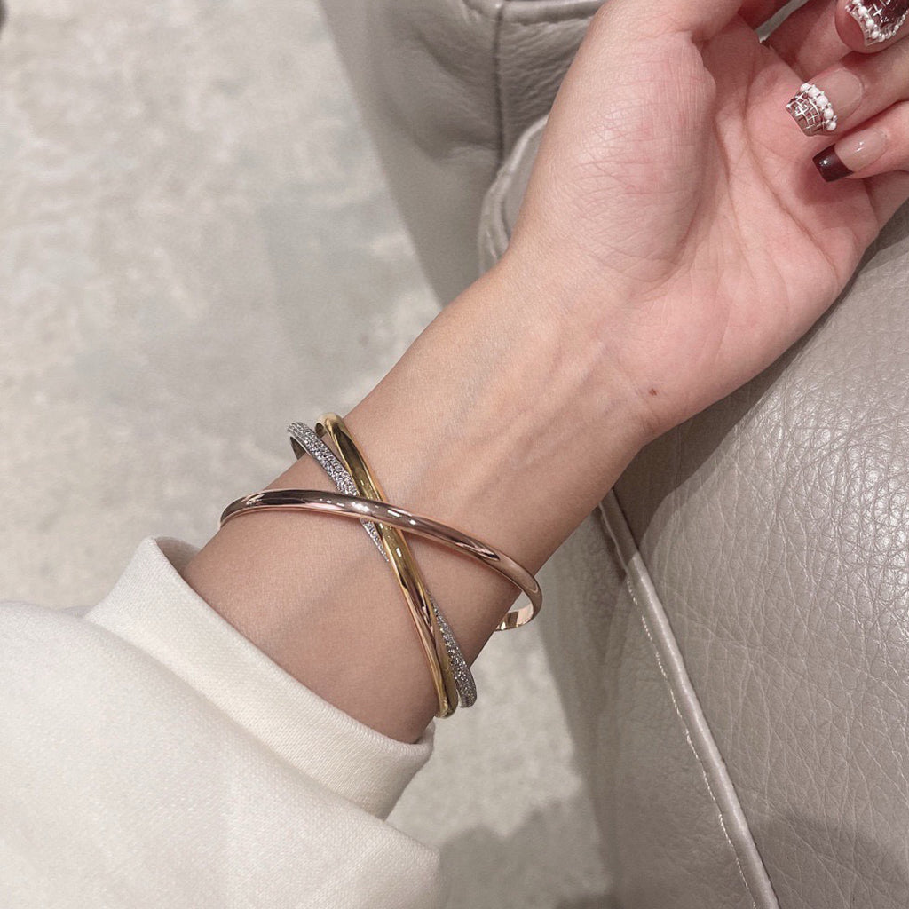 [Resenly Jewelry]TRINITY 2.8MM SMALL BRACELET