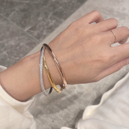 [Resenly Jewelry]TRINITY 2.8MM SMALL BRACELET