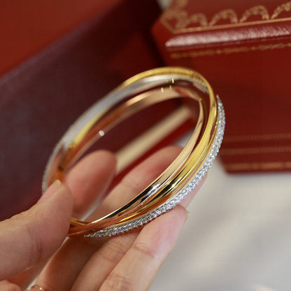 [Resenly Jewelry]TRINITY 2.8MM SMALL BRACELET