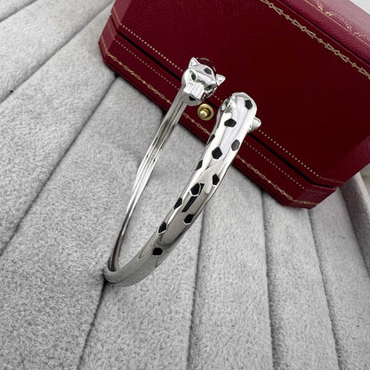 [Resenly Jewelry]PANTHERE DOUBLE HEADED OPEN BRACELET