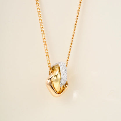 [Resenly Jewelry]TRINITY CUSHION NECKLACE COLLECTION