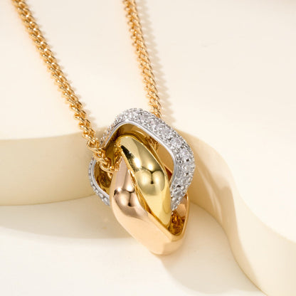 [Resenly Jewelry]TRINITY CUSHION NECKLACE COLLECTION