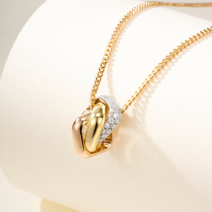 [Resenly Jewelry]TRINITY CUSHION NECKLACE COLLECTION