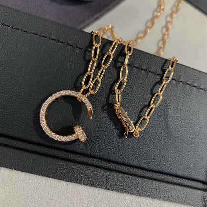 [Resenly Jewelry]JUSTE NECKLACE FULL DIAMONDS
