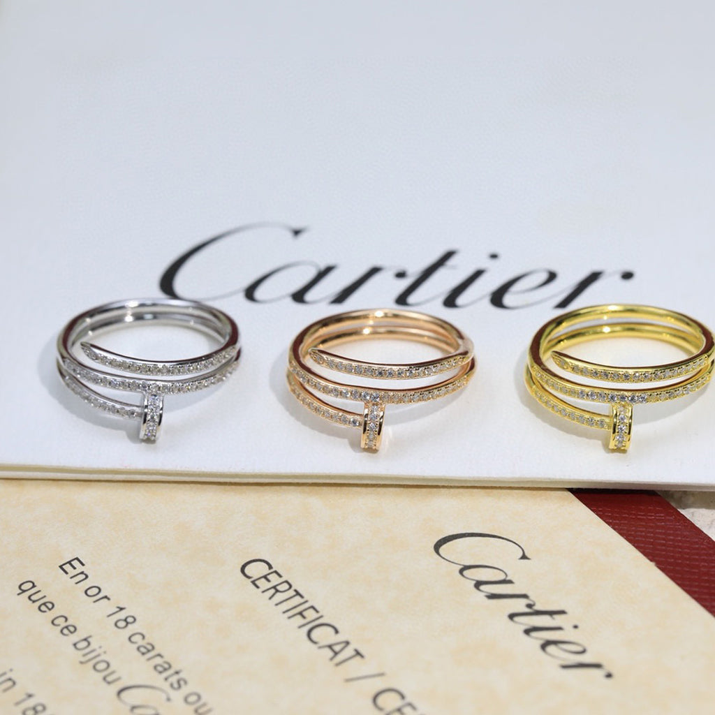 [Resenly Jewelry]JUSTE RING 4.8MM FULL DIAMOND