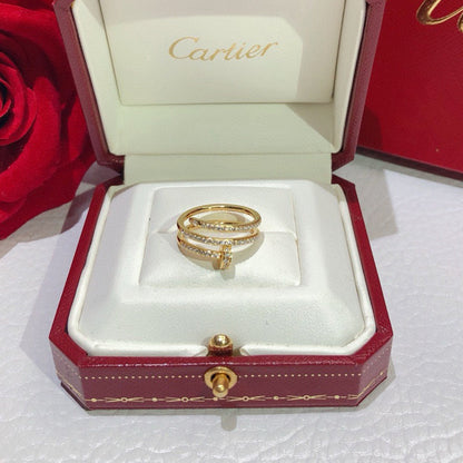 [Resenly Jewelry]JUSTE RING 4.8MM FULL DIAMOND