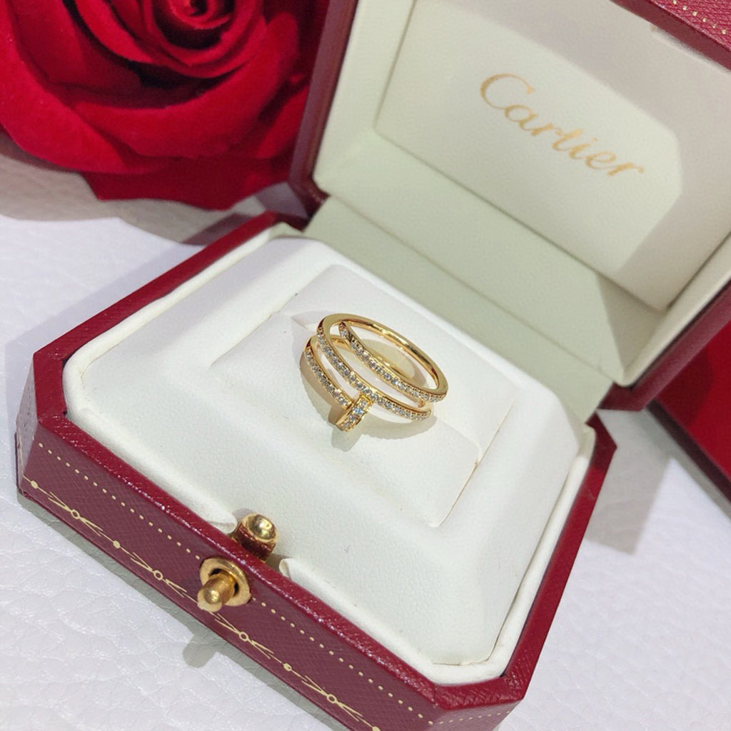[Resenly Jewelry]JUSTE RING 4.8MM FULL DIAMOND