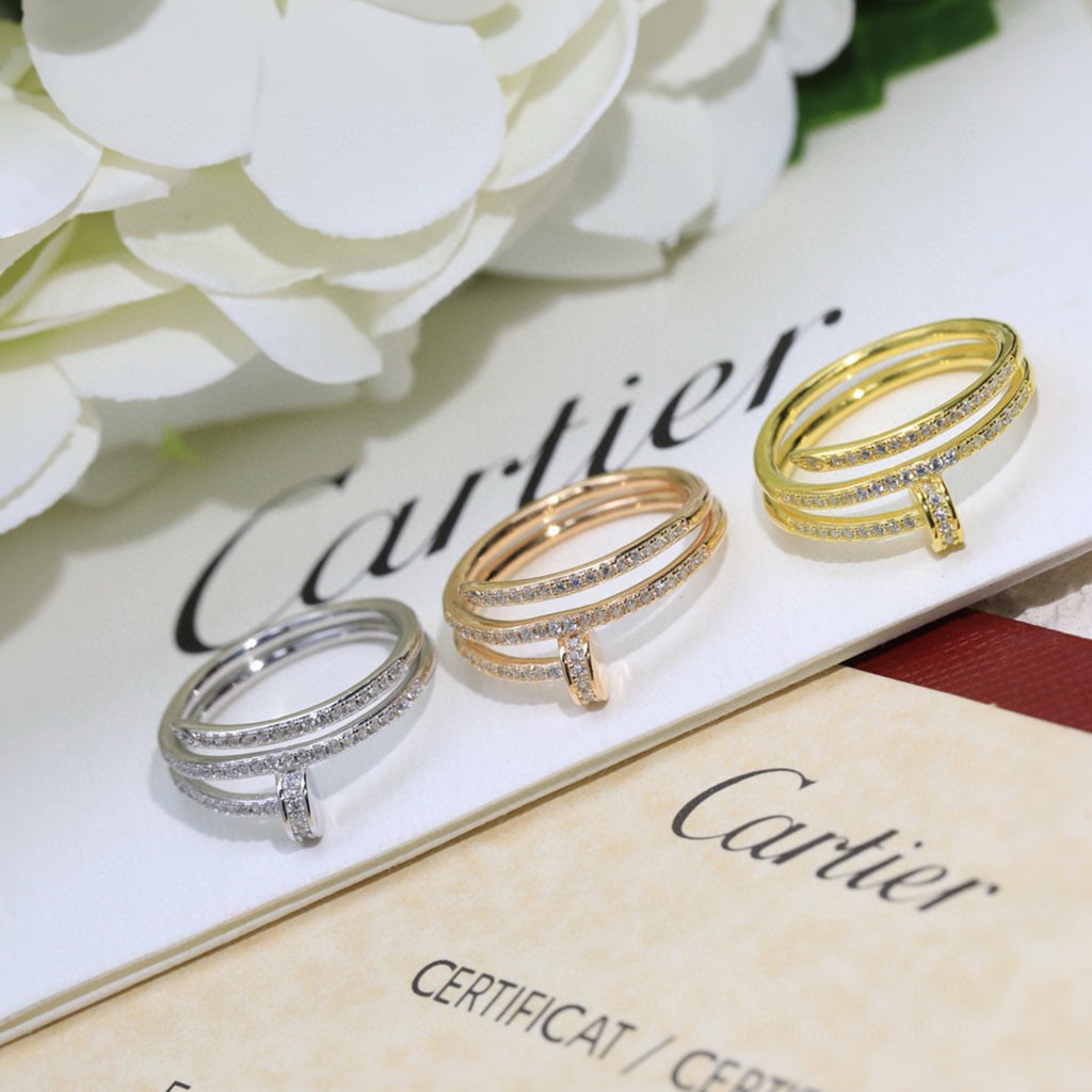 [Resenly Jewelry]JUSTE RING 4.8MM FULL DIAMOND