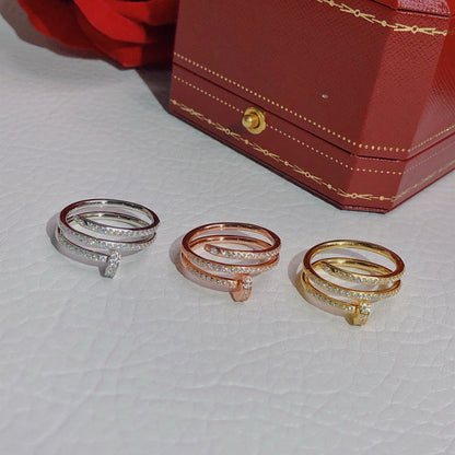 [Resenly Jewelry]JUSTE RING 4.8MM FULL DIAMOND