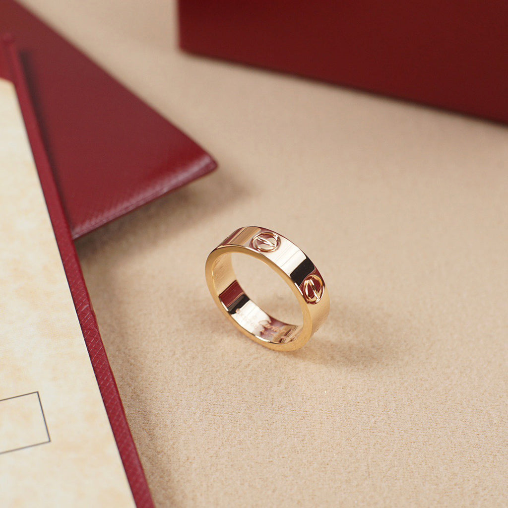 [Resenly Jewelry]LOVE RING 5.5MM NO DIAMOND