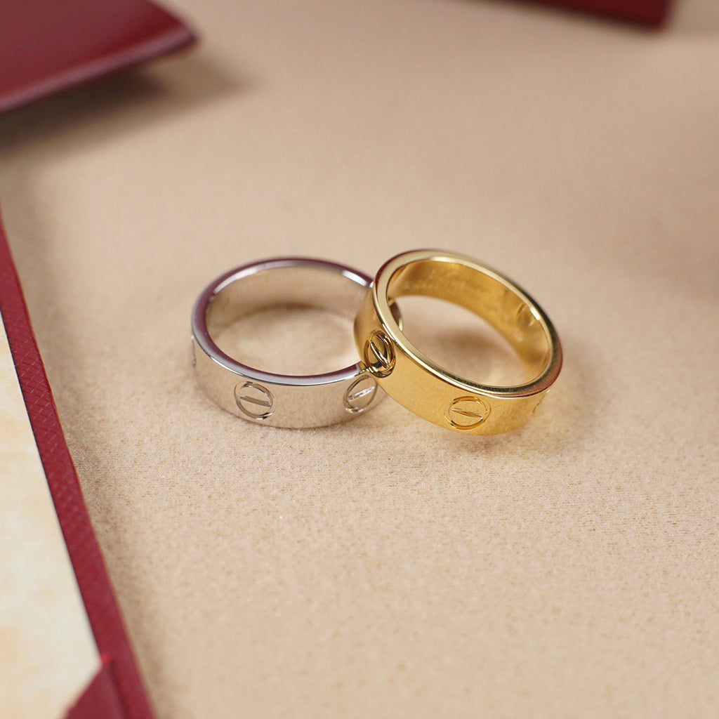 [Resenly Jewelry]LOVE RING 5.5MM NO DIAMOND