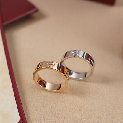 [Resenly Jewelry]LOVE RING 5.5MM NO DIAMOND
