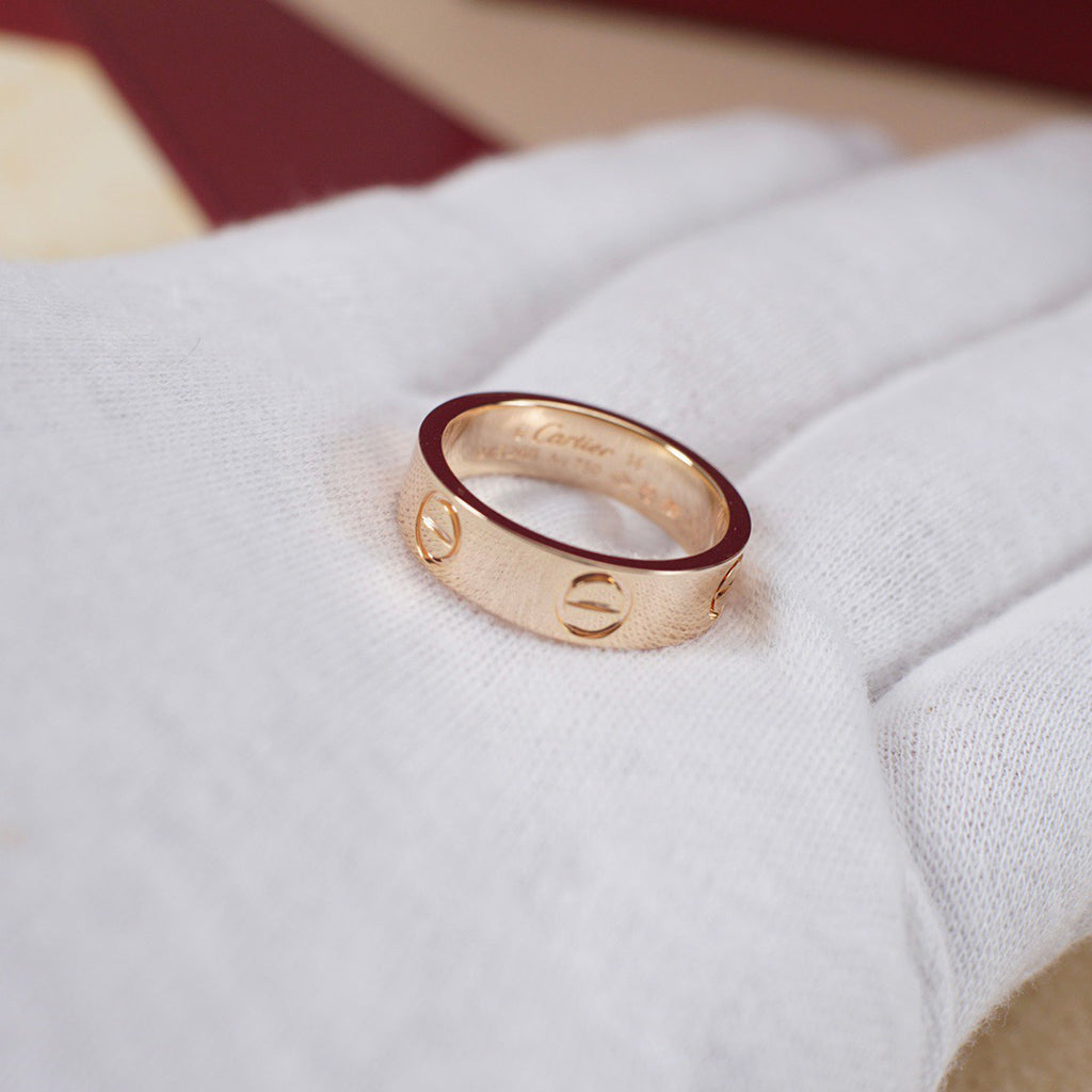 [Resenly Jewelry]LOVE RING 5.5MM NO DIAMOND
