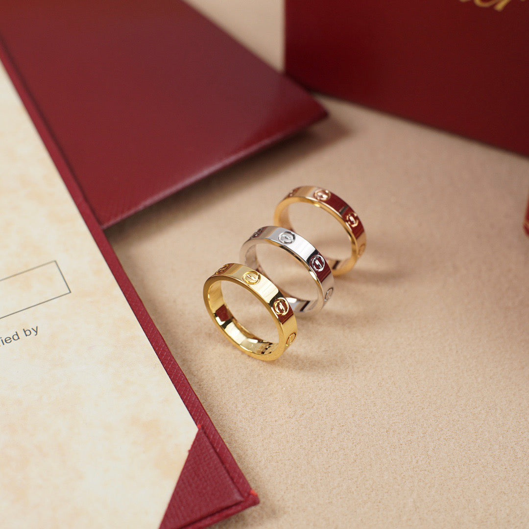 [Resenly Jewelry]LOVE RING 3.6 MM NO DIAMOND