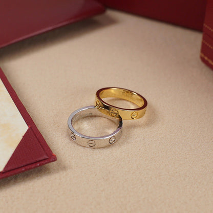[Resenly Jewelry]LOVE RING 3.6 MM NO DIAMOND