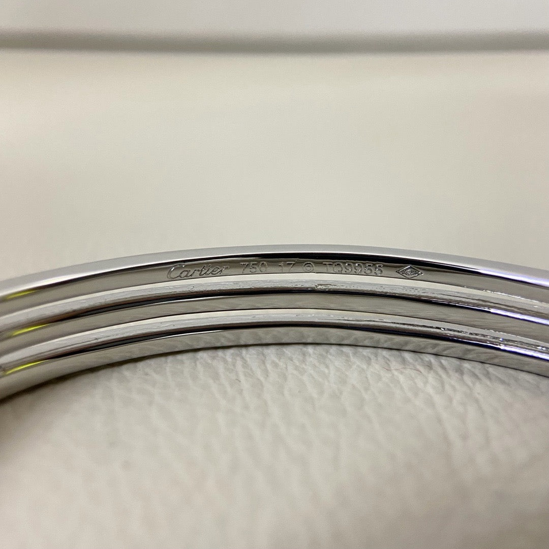 [Resenly Jewelry]ETINCELLE HALF-PAVED DIAMOND BRACELET