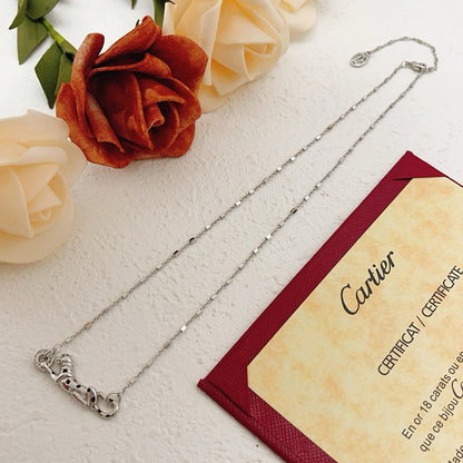 [Resenly Jewelry]PANTHERE FULL DIAMOND NECKLACE