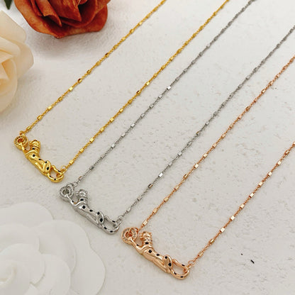[Resenly Jewelry]PANTHERE FULL DIAMOND NECKLACE