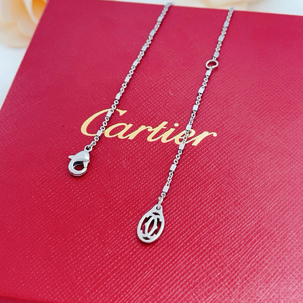 [Resenly Jewelry]PANTHERE FULL DIAMOND NECKLACE