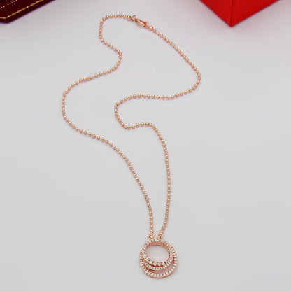 [Resenly Jewelry]ETINCELLE  FULL DIAMOND NECKLACE