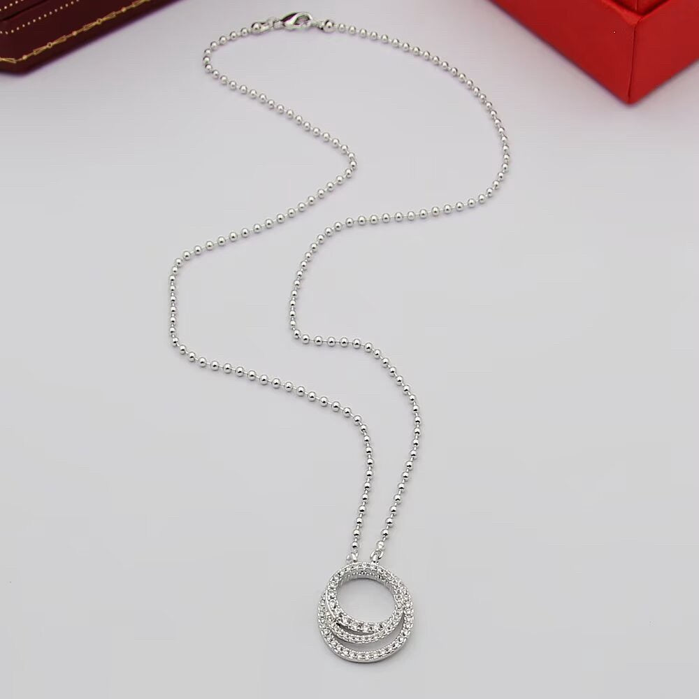 [Resenly Jewelry]ETINCELLE  FULL DIAMOND NECKLACE
