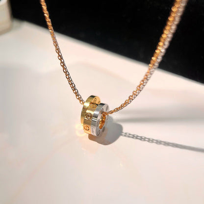 [Resenly Jewelry]LOVE 6 DIAMOND PENDANT NECKLACE